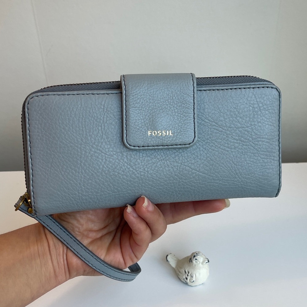 Fossil Genuine Leather Wallet Wristlet